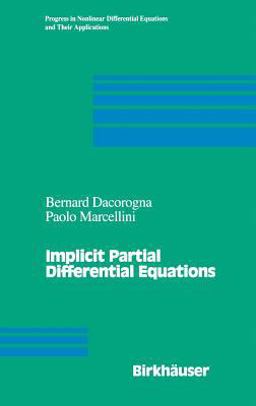 Implicit Partial Differential Equations