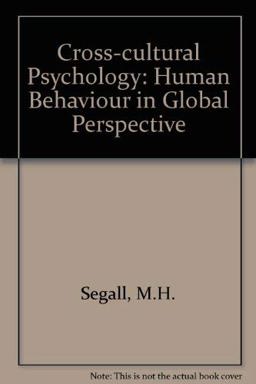 Cross-Cultural Psychology