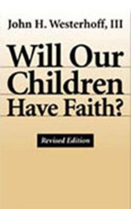 Will Our Children Have Faith?