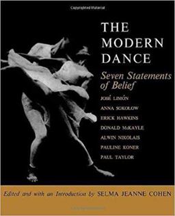 Modern Dance Seven Statements of Belief  9780819560032 Front Cover