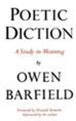 Poetic Diction A Study in Meaning 2nd 9780819560261 Front Cover