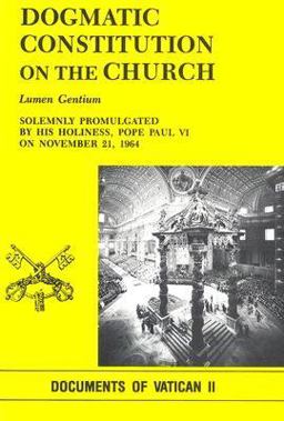 Dogmatic Constitution on the Church Lumen Gentium  9780819818430 Front Cover