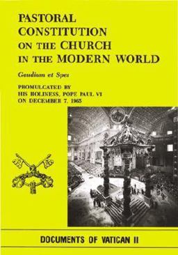Pastoral Constitution on the Church in the Modern World Gaudium et Spes  9780819858542 Front Cover