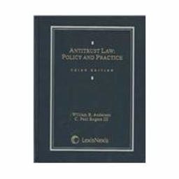 Antitrust Law Antitrust Law