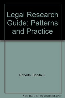 Legal Research Guide : Patterns and Practice 4th 9780820543789 Front Cover
