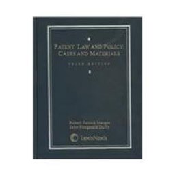 Patent Law and Policy : Cases and Materials 3rd 9780820554839 Front Cover