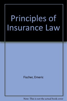 Principles of Insurance Law