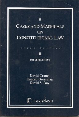 Cases and Materials on Constitutional Law
