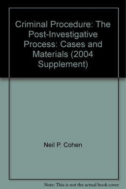 Criminal Procedure (2004 Supplement)