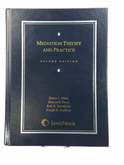 Mediation Theory and Practice 2nd 9780820570211 Front Cover