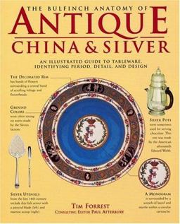 Bulfinch Anatomy of Antique China and Silver : An Illustrated Guide to Tableware, Identifying Period, Detail and Design  9780821225059 Front Cover