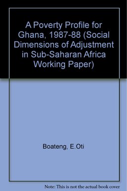 Poverty Profile for Ghana, 1987-88