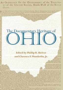 Documentary Heritage of Ohio  9780821419496 Front Cover