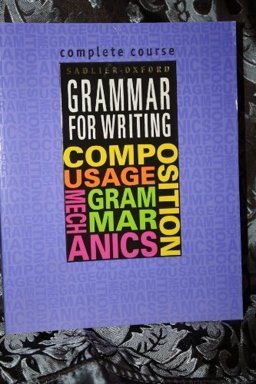 Grammar for Writing, Complete Course 1st 9780821503126 Front Cover