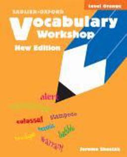 Vocabulary Workshop, Level Orange 1st 9780821503645 Front Cover