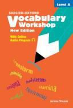 Vocabulary Workshop 2005 : Level A 1st 9780821571064 Front Cover