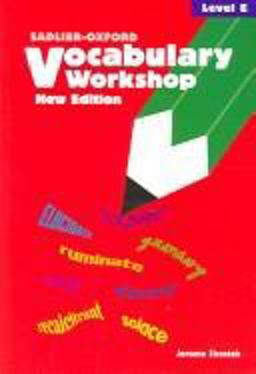 Vocabulary Workshop : Level E 1st 9780821571101 Front Cover