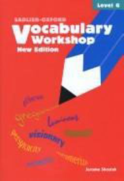 Vocabulary Workshop : Level G 1st 9780821571125 Front Cover