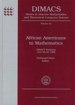 African Americans in Mathematics 1997 9780821806784 Front Cover