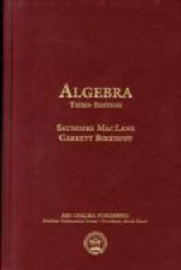 Algebra Third Edition 3rd 9780821816462 Front Cover