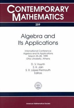 Algebra and Its Applications
