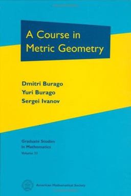 Course in Metric Geometry  9780821821299 Front Cover