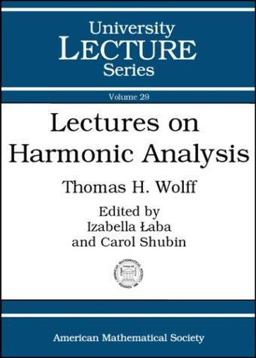 Lectures on Harmonic Analysis  9780821834497 Front Cover
