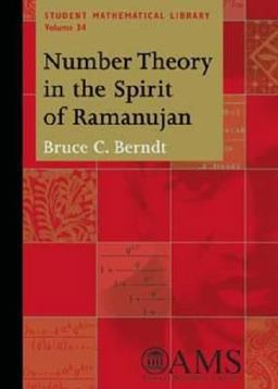 Number Theory in the Spirit of Ramanujan  9780821841785 Front Cover