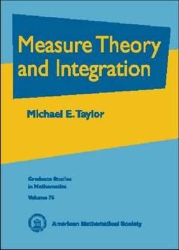 Measure Theory and Integration  9780821841808 Front Cover