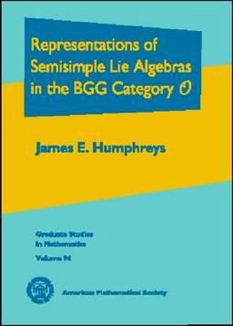Representations of Semisimple Lie Algebras in the BGG Category O