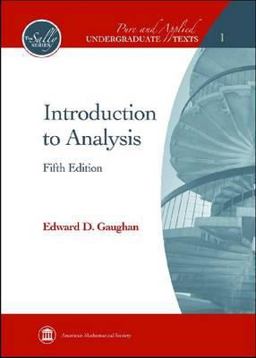 Introduction to Analysis 5th 9780821847879 Front Cover