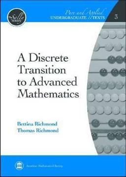 Discrete Transition to Advanced Mathematics  9780821847893 Front Cover
