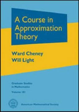 Course in Approximation Theory  9780821847985 Front Cover