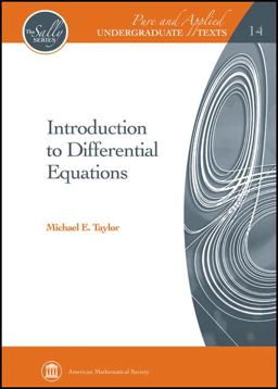 Introduction to Differential Equations  9780821852712 Front Cover