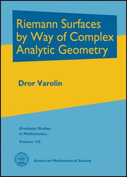 Riemann Surfaces by Way of Complex Analytic Geometry  9780821853696 Front Cover