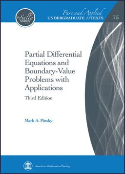 Partial Differential Equations and Boundary-Value Problems with Applications 3rd 9780821868898 Front Cover