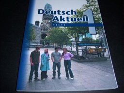 Deutsch Aktuell 1 : Tests with Answer Key 1st 9780821925461 Front Cover