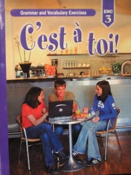 C'est a Toi! Level Three : Grammar and Vocabulary Exercises 2nd 9780821933169 Front Cover