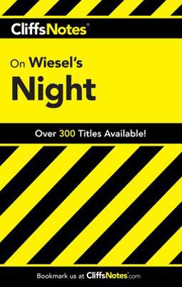 CliffsNotes on Wiesel's Night  9780822008934 Front Cover