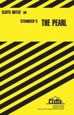 CliffsNotes on Steinbeck's the Pearl 1st 9780822009948 Front Cover