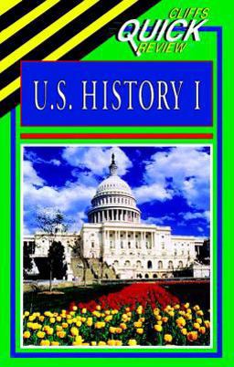 U. S. History I  9780822053606 Front Cover
