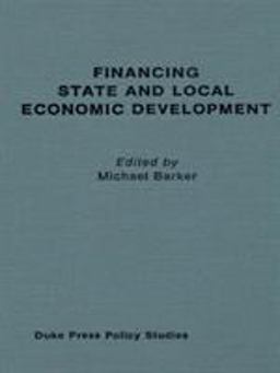 Financing State and Local Economic Development
