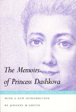 Memoirs of Princess Dashkova  9780822316213 Front Cover