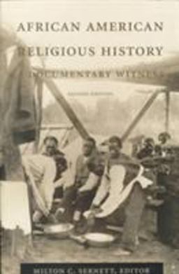 African American Religious History A Documentary Witness 2nd 9780822324492 Front Cover