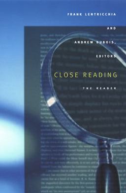 Close Reading The Reader  9780822330394 Front Cover