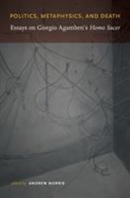 Politics, Metaphysics, and Death Essays on Giorgio Agamben's Homo Sacer  9780822335375 Front Cover