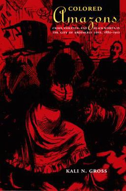 Colored Amazons Crime, Violence, and Black Women in the City of Brotherly Love, 1880-1910  9780822337997 Front Cover