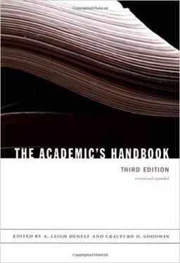 Academic's Handbook 3rd 9780822338741 Front Cover