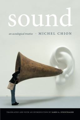Sound An Acoulogical Treatise  9780822360391 Front Cover