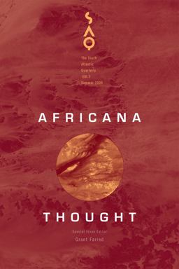 Africana Thought Africana Thought